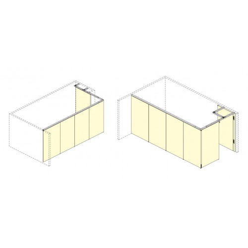 Stackable Partition Door System